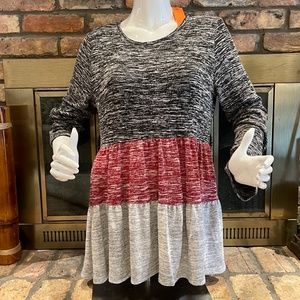 Wonderland by Orange Long Top. Sz. Large. NWT